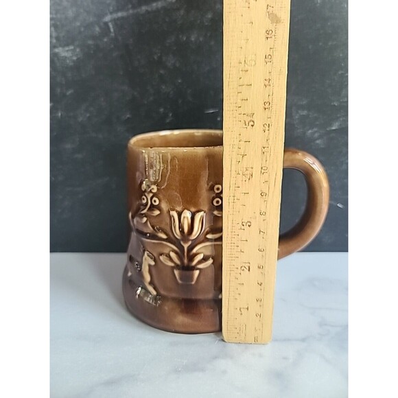 Vintage Brown Boho Coffee Mug - Picture 8 of 11